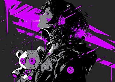 Cyberpunk Anime Girl