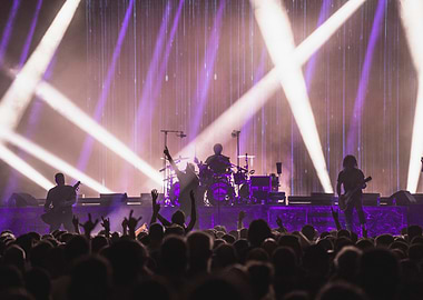 Mass Hysteria on stage