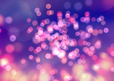 Abstract Purple Bokeh
