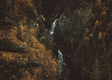 Autumn Waterfall