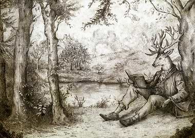 Reading under the Tree