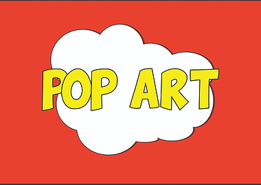 Pop Art Speech Bubble