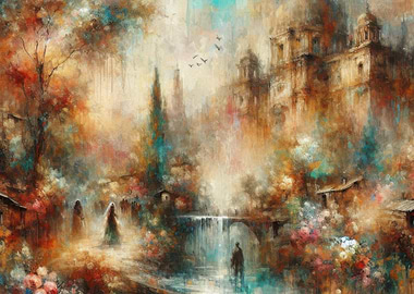 Dreamy Fantasy Landscape