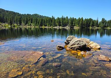 Mountain Lake Serenity