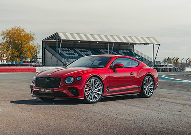 Red Bentley GT Speed