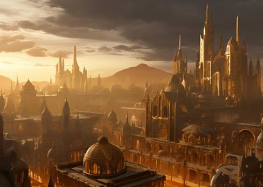 Golden Dwarven City