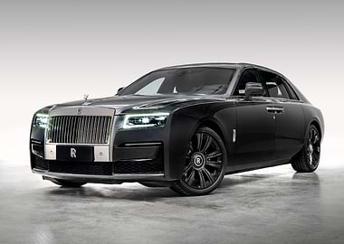 Black Rolls Royce Phantom