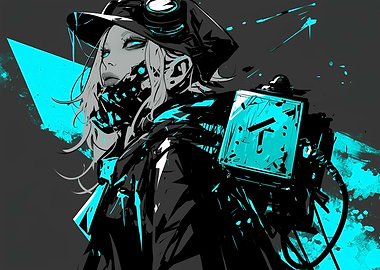 Cyberpunk Anime Girl