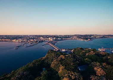 View from Enoshima on to the Mainland