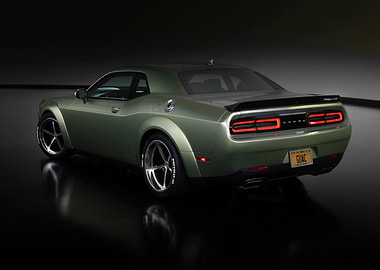 Dodge Challenger Green