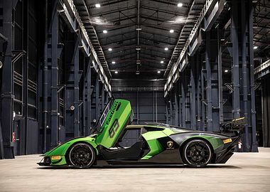 Lamborghini SC63 Race Car