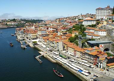 Riverfront Cityscape Porto