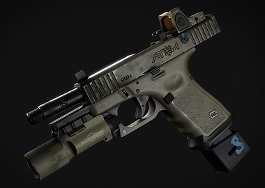 Custom Glock 17 Pistol