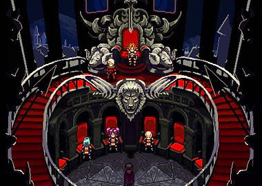 Pixel Art Throne Room