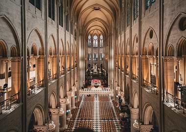 Notre Dame Cathedral Interior