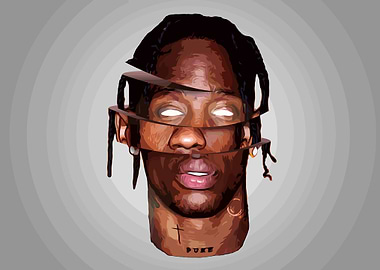 Travis Scott Digital Art