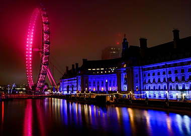 London Eye Night View