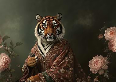 Tiger in a Robe