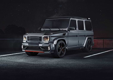 Mercedes-Benz G-Wagon Night Shot