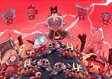 Dark Fantasy Cartoon