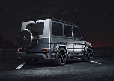 Mercedes G-Wagon Night Shot