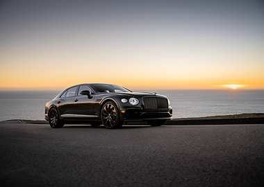 Black Bentley on Cliffside