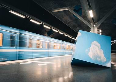 Stockholm Subway Station