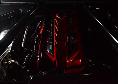 C8 Corvette Engine Bay