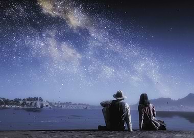 Starry Night Couple