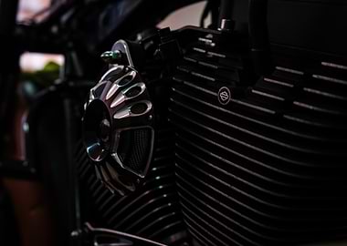 Harley Davidson Motorcycle Engine