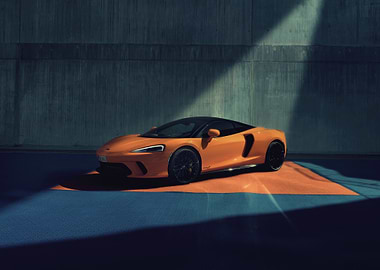 Orange McLaren 765LT