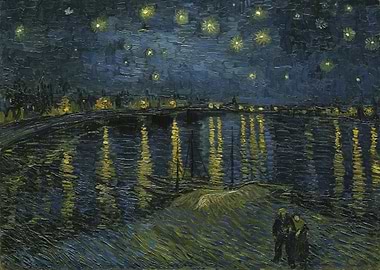Starry Night Over the Rhone