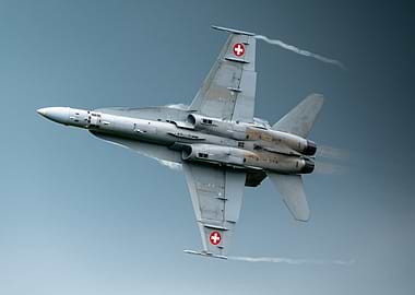 Swiss F/A-18 Hornet Jet