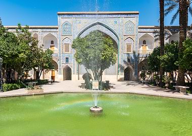 Persian Courtyard Fountain
