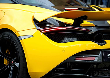 McLaren 765LT Rear View