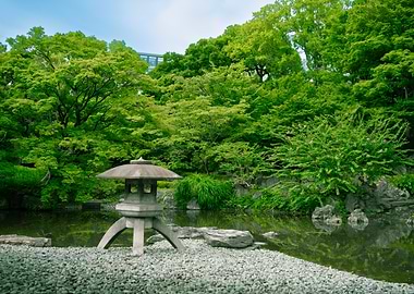 Japanese Garden Stone Lantern