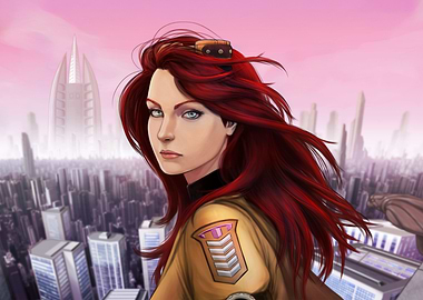 NÉOGICIA poster officiel - Olydriverse - Saly Asigar devant Centralis