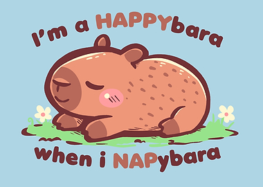 Happybara when I Napybara