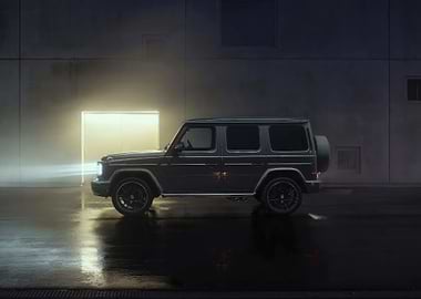 Mercedes G-Wagon Night Shot