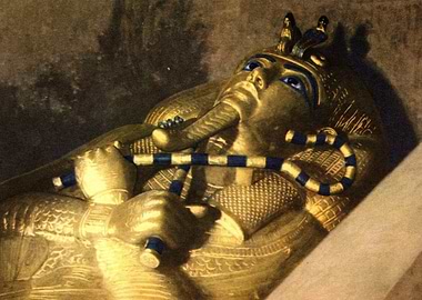 Tutankhamun's Golden Mask Ancient Egypt