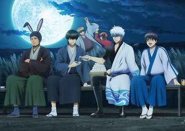 Gintama Tsukimi: Moon Viewing Celebration