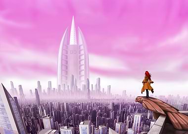 NÉOGICIA poster officiel - Olydriverse - Centralis, la capitale de l'Empire