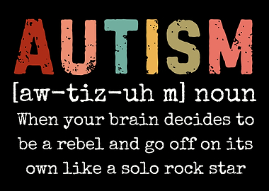 Autism Definition Retro