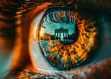 Berlin Gate Reflection