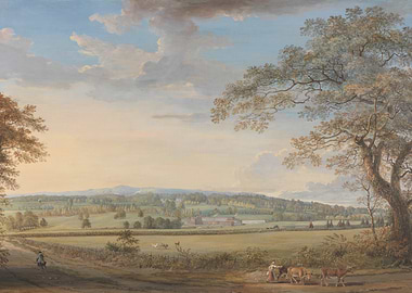 Countryside Landscape Painting