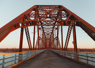 Chain of rocks bridge