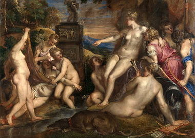 Diana and Her Nymphs