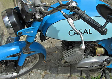 Casal Motorcycle Close-up