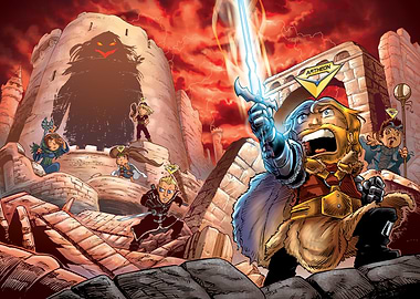 NOOB poster officiel - Olydriverse - La faction du Chaos