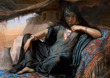 An Egyptian Pot Seller at Gizeh